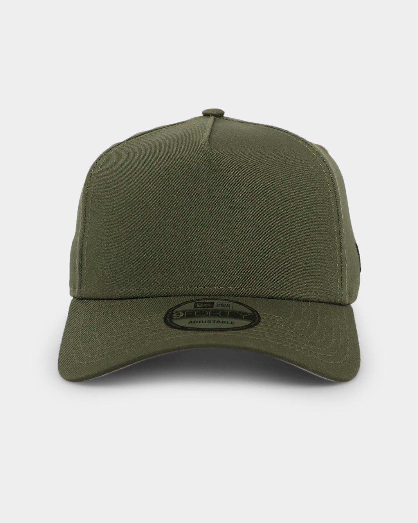 New Era 9FORTY A-Frame Snapback Olive/Black | Culture Kings NZ