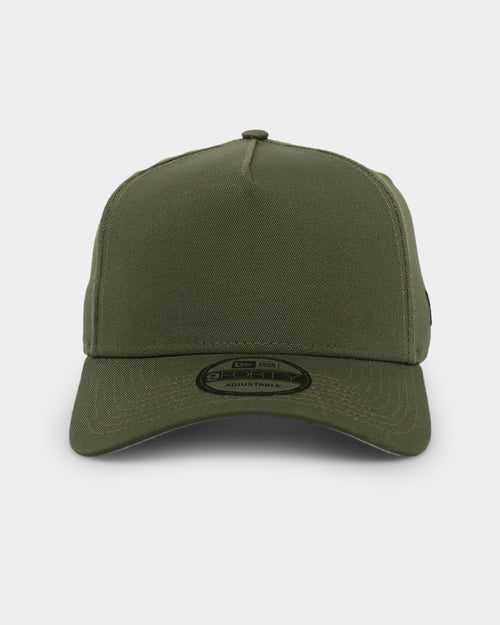 New Era 9FORTY A-Frame Snapback Olive/Black