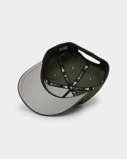 New Era 9FORTY A-Frame Snapback Olive/Black