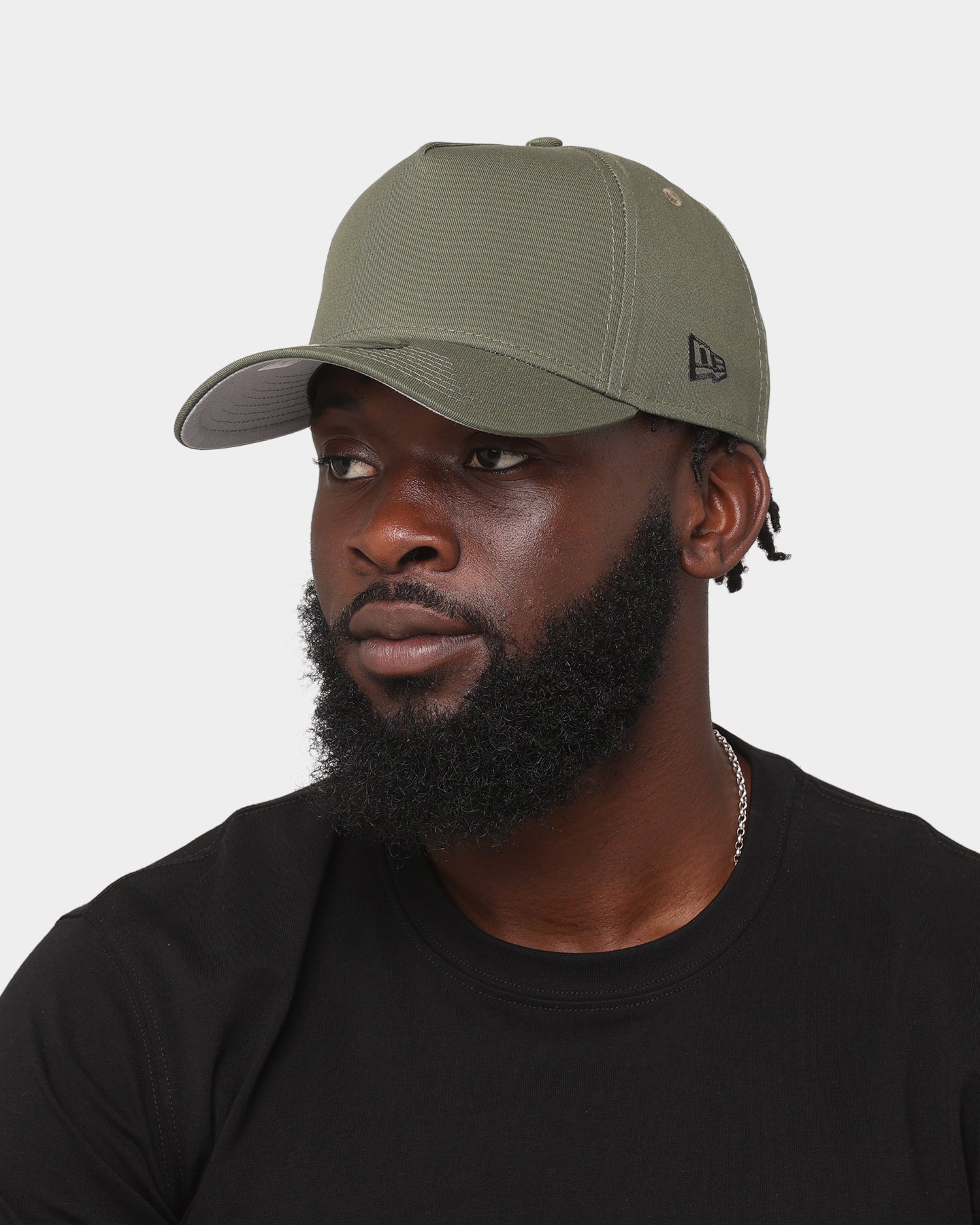 New Era 9FORTY A-Frame Snapback Olive/Black | Culture Kings NZ