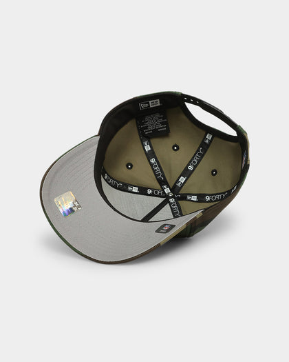 New Era Las Vegas Raiders 'Core Camo' 9FORTY A-Frame Snapback Camo/White