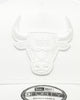 New Era Chicago Bulls 'White/Grey Undervisor' 9FORTY A-Frame Snapback White/White