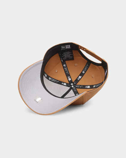 New Era Chicago Bulls 'Wheat' 9FORTY A-Frame Snapback Wheat/Black