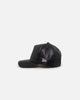 New Era Los Angeles Dodgers 'PU Leather' 9FORTY K-Frame Strapback Black/White