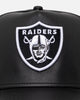 New Era Las Vegas Raiders 'PU Leather' 9FORTY K-Frame Strapback Black/White