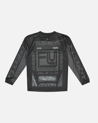 Jordan Kids' MVP Motorsport Long Sleeve Jersey Black
