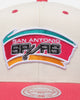 Mitchell & Ness San Antonio Spurs Go Team Go OG Snapback Vintage Cream