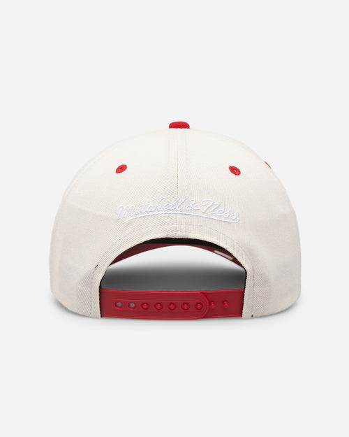 Mitchell & Ness Chicago Bulls Go Team Go OG Snapback Vintage Cream