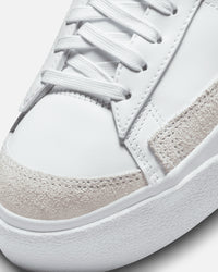 Nike Women's Blazer Low Platform White/Blue Tint