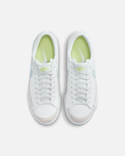 Nike Women's Blazer Low Platform White/Blue Tint