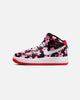Nike Kids' Air Force 1 Mid EasyOn SE (GS) Black/White/Pink