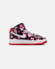 Nike Kids' Air Force 1 Mid EasyOn SE (GS) Black/White/Pink