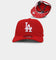New Era Los Angeles Dodgers 'Fairisle' 9FORTY K-Frame Snapback Red/White