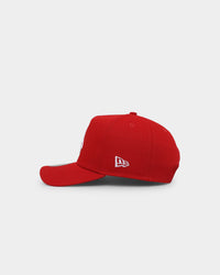 New Era Boston Red Sox 'Fairisle' 9FORTY K-Frame Snapback Red/White