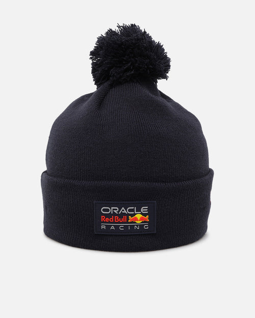New Era Red Bull Essential Pom Beanie Dark Blue