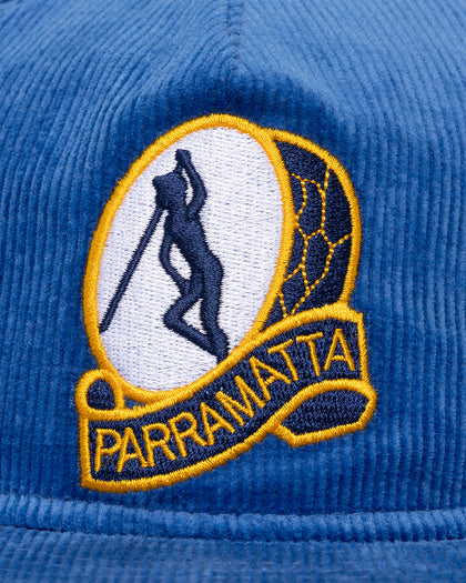 New Era Parramatta Eels 'NRL Retro Logo' Golfer Snapback OTC