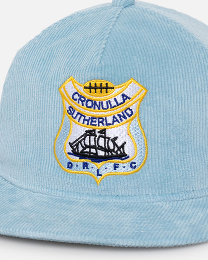 New Era Cronulla-Sutherland Sharks 'NRL Retro Logo' Golfer Snapback OTC