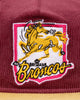New Era Brisbane Broncos 'NRL Retro Logo' Golfer Snapback OTC