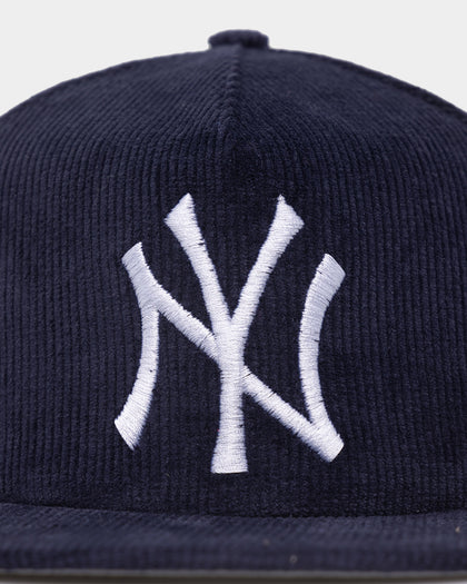 New Era New York Yankees Corduroy Golfer Snapback Navy