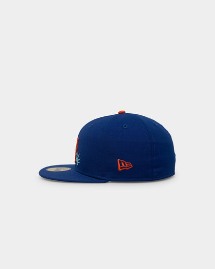 New Era New York Mets-Yankees Subway Statue 59FIFTY Fitted Blue