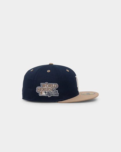 New Era Los Angeles Dodgers 59FIFTY Ocean Khaki Fitted Dark Blue