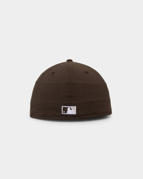 New Era New York Yankees 59FIFTY Q223 Brownstone Fitted Dark Brown