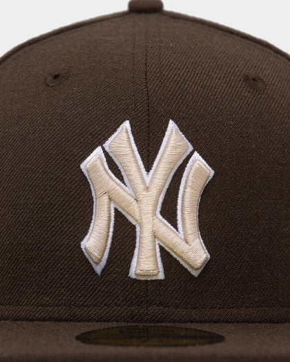 New Era New York Yankees 59FIFTY Q223 Brownstone Fitted Dark Brown