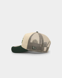 New Era Los Angeles Dodgers 'Caddy Green' 9FORTY K-Frame Snapback Chrome White