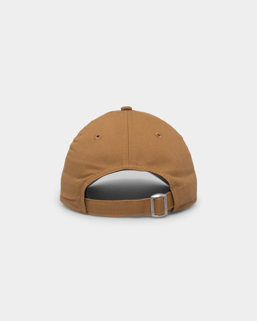 New Era Women's Los Angeles Dodgers 9FORTY Cloth Strap Mini Strapback Med Beige