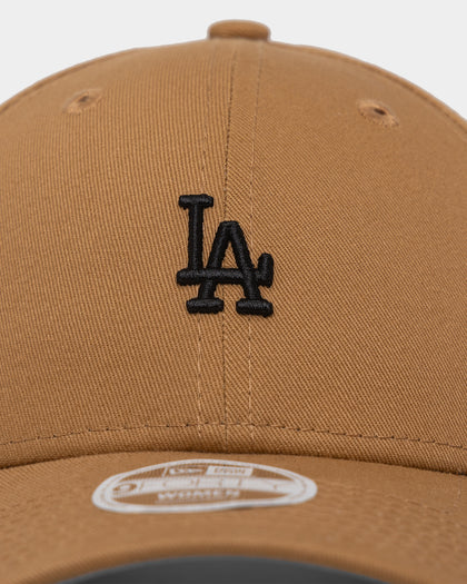 New Era Women's Los Angeles Dodgers 9FORTY Cloth Strap Mini Strapback Med Beige