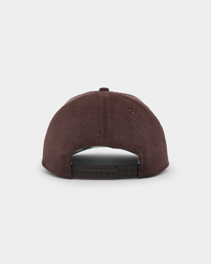 New Era San Diego Padres 'Throwback Corduroy' Golfer Snapback Dark Brown