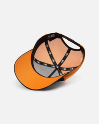 New Era McLaren Patch Front 9FORTY Trucker Snapback Black