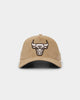 New Era Chicago Bulls 'Brown Camel Corduroy' 9FORTY A-Frame Snapback Camel