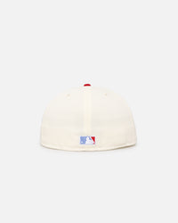 New Era Anaheim Angels Cooperstown 59FIFTY Fitted Chrome White