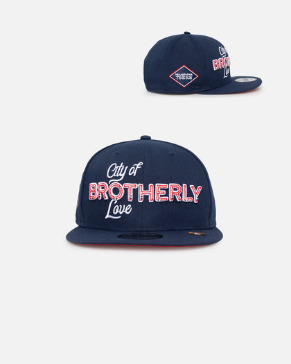 New Era Philadelphia 76ers NBA City Edition 9FIFTY Snapback Medium Blue