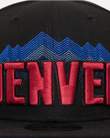 New Era Denver Nuggets NBA City Edition 9FIFTY Snapback Dark Blue