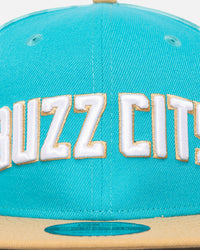 New Era Charlotte Hornets NBA City Edition 9FIFTY Snapback Turquoise