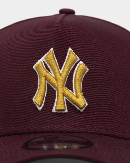 New Era New York Yankees 'Golden Port' 9FORTY A-Frame Snapback Dark Purple