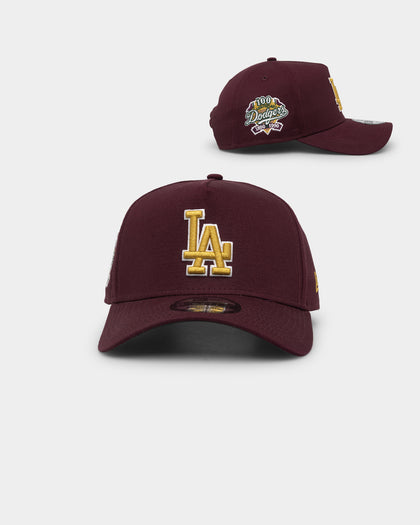 New Era Los Angeles Dodgers 'Golden Port' 9FORTY A-Frame Snapback Dark Purple