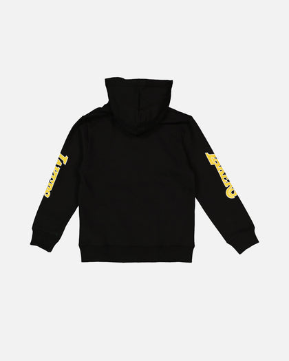NBA Kids' Los Angeles Lakers Union Fleece Hoodie Black