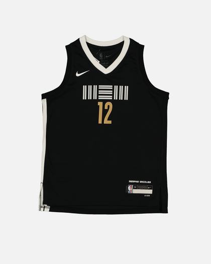 Nike Kids' Memphis Grizzlies Ja Morant City Edition 2023/24 Swingman Jersey Black