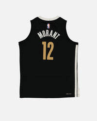 Nike Kids' Memphis Grizzlies Ja Morant City Edition 2023/24 Swingman Jersey Black