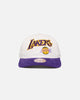 Mitchell & Ness Los Angeles Lakers History Origin Snapback White/Purple