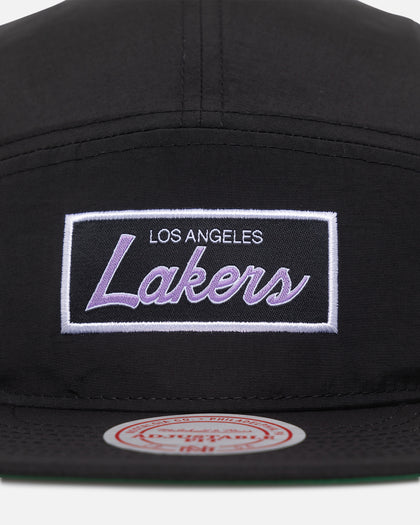 Mitchell & Ness Los Angeles Lakers Team Logo Strapback Black