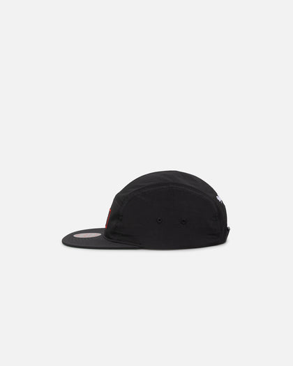Mitchell & Ness Miami Heat Team Logo Camper Strapback Black