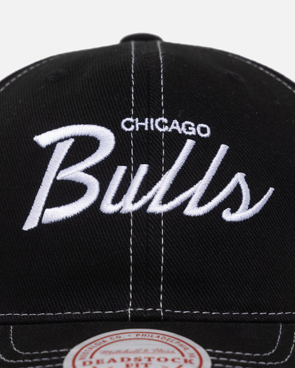 Mitchell & Ness Chicago Bulls Script Origin Snapback Black