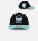 Mitchell & Ness Charlotte Hornets "Ice Blue" Script Origin Snapback Black/Ice Blue