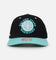 Mitchell & Ness Golden State Warriors "Ice Blue" Script Origin Snapback Black/Ice Blue