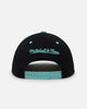 Mitchell & Ness Golden State Warriors "Ice Blue" Script Origin Snapback Black/Ice Blue