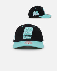 Mitchell & Ness Phoenix Suns "Ice Blue" Script Origin Snapback Black/Ice Blue